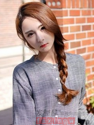韓式長發扎發髮型 清新動人又甜美