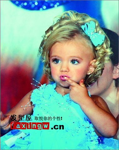 歐美范兒童百變時尚髮型設計 3歲選美冠軍女孩可愛髮型圖片
