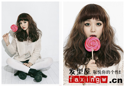 2013潮女精選韓式玉米燙捲髮髮型 時尚唯美