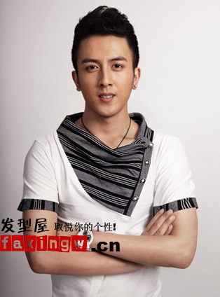 2010快男趙帆簡單魅力髮型圖片