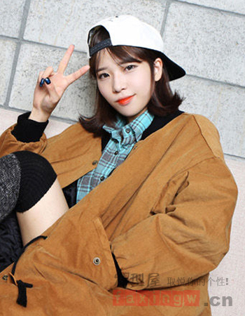 可愛女生中短髮髮型 清新甜美還減齡