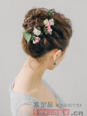 精緻優雅的新娘髮型參考 做最美的自己