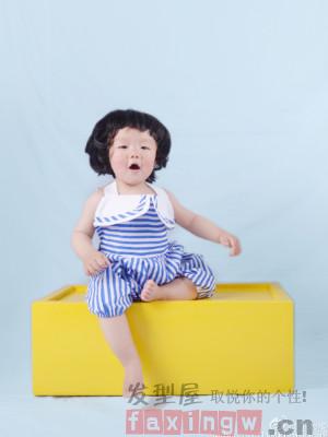 小孩髮型短髮女 可愛指數爆滿