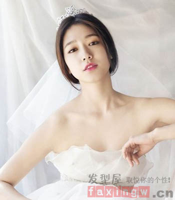 2014韓式新娘髮型圖片 打造溫馨浪漫的女生
