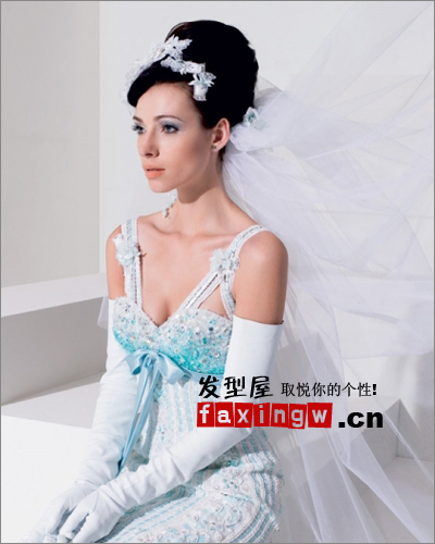 2012最新夏日新娘妝髮型圖片 典雅幸福珍藏