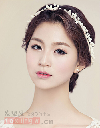 2015年韓式新娘髮型 打造最美麗新娘造型