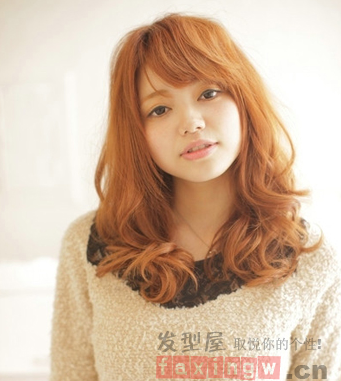長發空氣燙髮型圖片女 長發空氣燙髮型圖片女