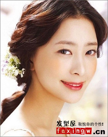 2012唯美韓式新娘妝髮型圖片 浪漫優雅無法擋
