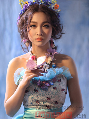 最新韓式新娘妝髮型設計  優雅清新做女神