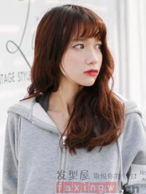 方臉女生適合的韓式髮型 氣質甜美超修顏