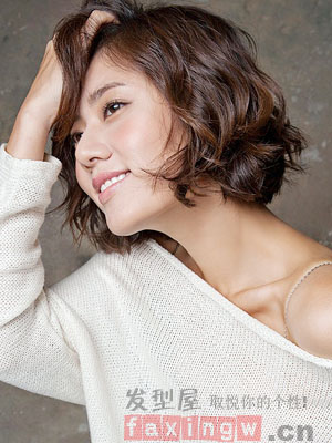 秋瓷炫清新短髮髮型圖片  韓式髮型減齡瘦臉