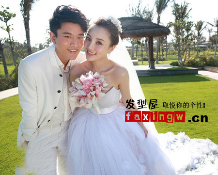 金童玉女賈乃亮李小璐婚紗照髮型圖片曝光 