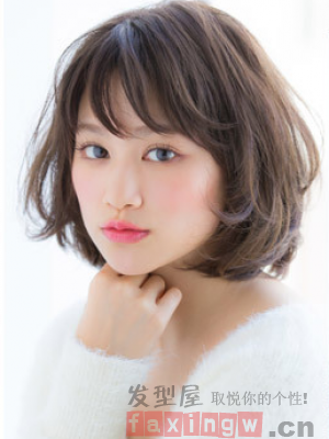 日系女生短髮圖片 時尚甜美更減齡