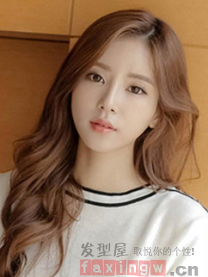 韓國女生捲髮燙髮 時尚減齡超顯美