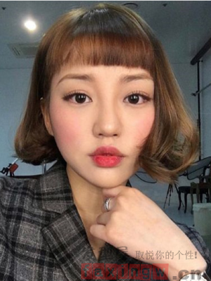 女生超短劉海 時髦修顏顯氣質