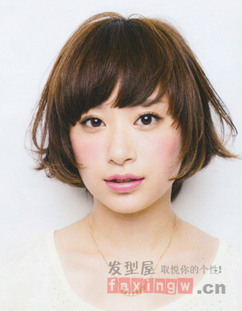 2015女生大臉短髮髮型   輕鬆瘦臉顯氣質