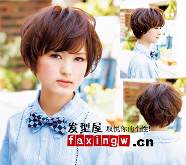 最新日系女士短髮髮型 速變精緻小臉