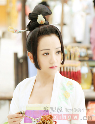 《美人製造》女主角楊蓉古裝髮型圖片欣賞