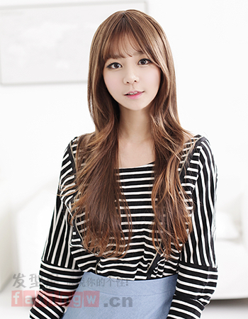 瓜子臉適合的韓式髮型 帶來清新甜美的氣質風範