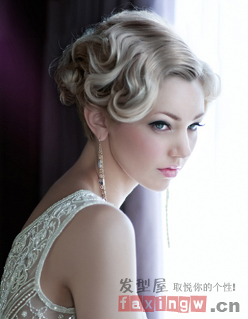 歐美新娘髮型設計 復古風演繹浪漫情懷