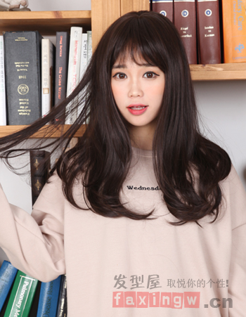 最新韓式女生髮型圖片    時尚發色添氣質