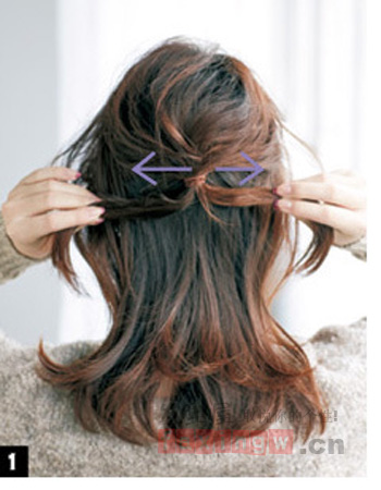 職場女生馬尾辮髮型  DIY圖解超簡單