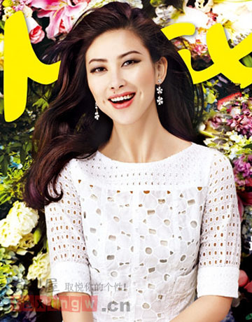 2013全球百大最美臉蛋朱珠成中國最美 美艷髮型照放送