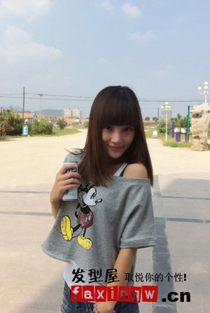 李小璐扮嫩髮型圖片 甜美可人