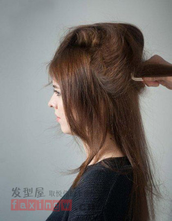 優雅高髮髻盤發教程 修飾頭型顯氣質