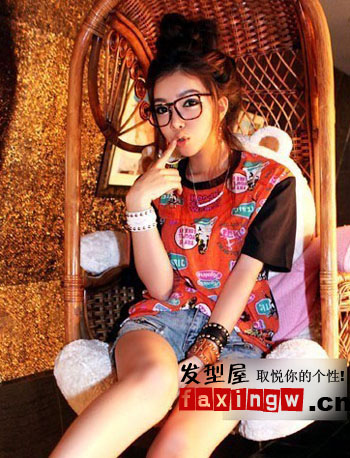 拒絕炎熱 十款時尚韓式盤發歡度夏季