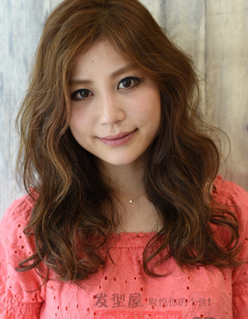   中長發燙髮髮型2015女  日系造型嫵媚動人