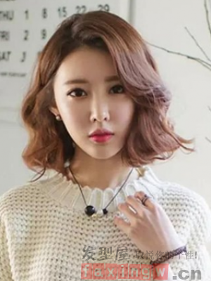韓式女生簡單髮型圖欣賞