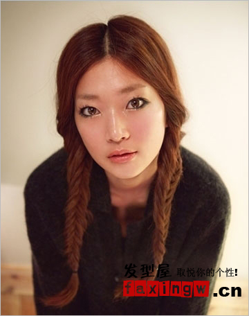 2012韓式編髮髮型 夏日簡單髮型扎發