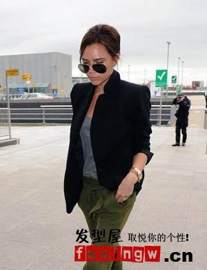 春季歐美明星最新街拍髮型