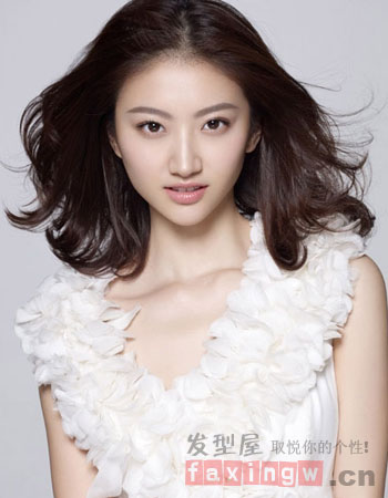 女星景甜髮型圖片欣賞 純淨甜美惹人愛