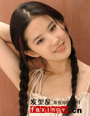 神仙姐姐劉亦菲髮型圖片