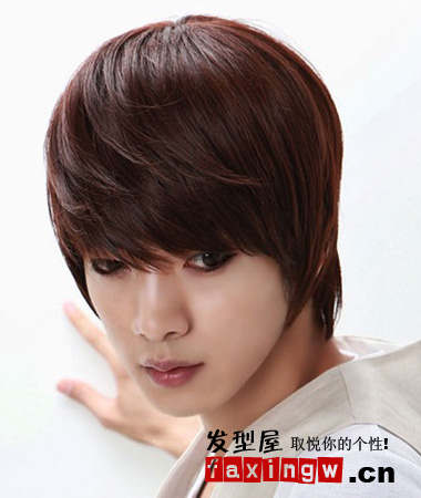 2012男生韓式短髮髮型圖片