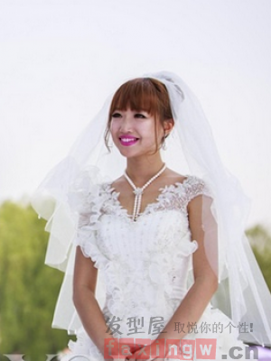 韓國明星結婚髮型圖片  國慶大婚美到離譜