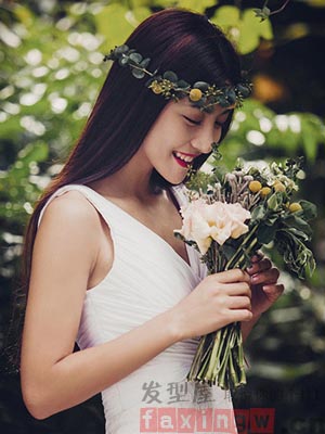 最新韓式新娘髮型圖片  仙女氣質驚艷全場