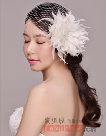韓式新娘髮型圖片   盡顯賢淑溫婉氣質