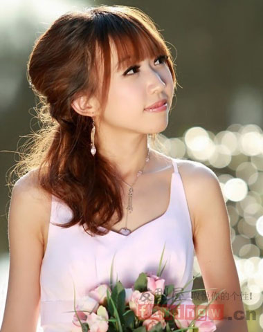 韓式伴娘髮型圖片 想不到的浪漫唯美