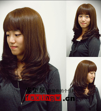 韓國女生簡易長發髮型6款