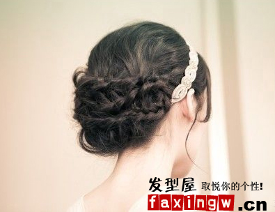 2012秋季最新時尚新娘髮型圖片