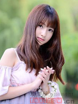 韓式女生捲髮髮型 氣質甜美最顯魅力