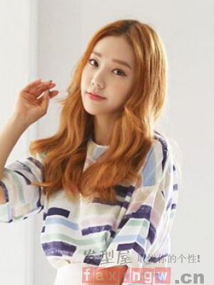 韓式女生圓臉髮型 時尚甜美超顯瘦