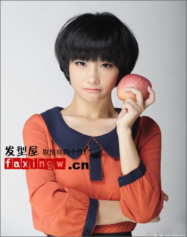蘇妙玲最新短髮蘑菇頭圖片 青春可愛