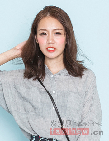 2015韓式齊肩髮型設計 時尚燙染氣質百變
