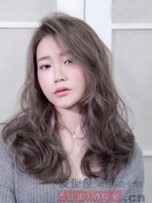 中長發髮型圖片燙髮 時尚靚麗從頭開始