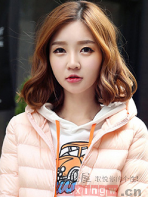 韓式甜美女生燙髮 簡單修顏添氣質