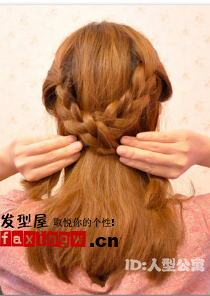 浪漫秋冬讓我們髮型diy甜美公主頭髮型